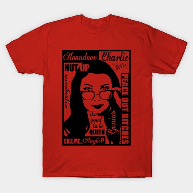 spn Charlie Bradbury T-Shirt by kurticide